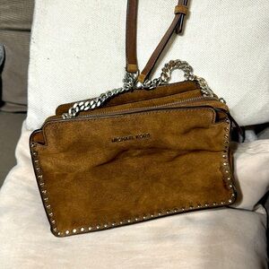 Michael Kors suede purse